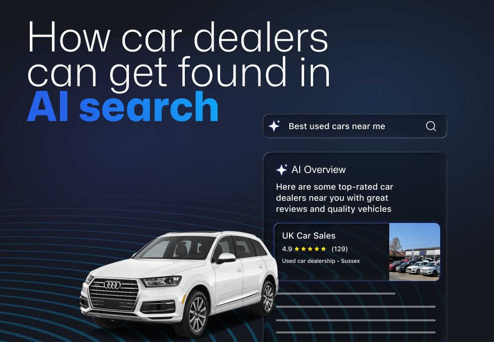 How Car Dealers Can Get Found in AI Search